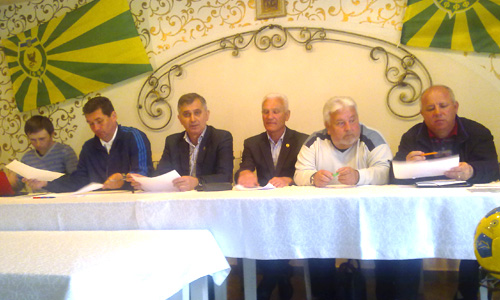 Засідання в офісі Івано-Франківської обласної федерації футболу