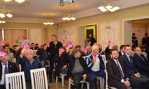 Відбулась ХVІ-а позачергова Конференція Івано-Франківської обласної федерації футболу