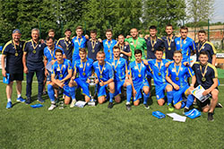 Студентська збірна України – переможець Кубку з футболу Карпатський простір