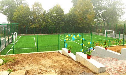 Спортивний майданчик зі штучним покриттям відкрито в селі Угринів