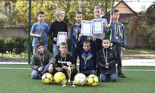У Коломиї відбувся фінал всеукраїнських змагань з футболу на призи клубу Шкіряний м'яч