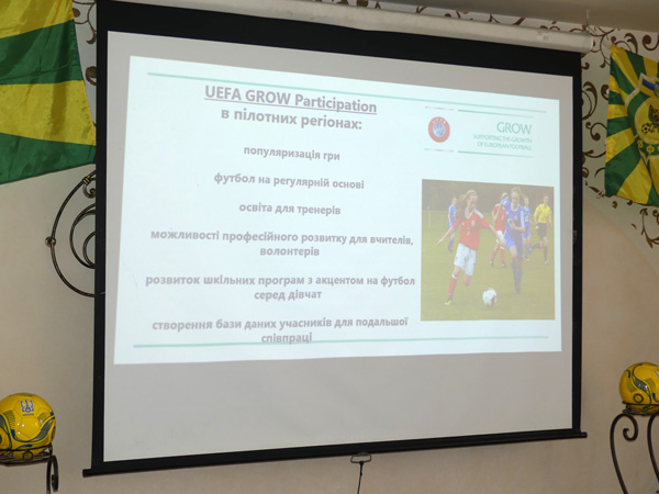 Зустріч із координаторами проекту UEFA GROW
