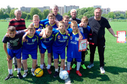 В Івано-Франківську відбувся Всеукраїнський зональний турнір Шкіряний м’яч U-13