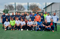 У Коломиї відбувся благодійний турнір серед ветеранів прикарпатського футболу
