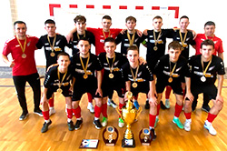 Івано-Франківська обласна асоціація футболу вітає Ураган-2 КФВ з чемпіонством у Молодіжній Екстра-лізі U-19 з футзалу