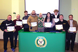 В Івано-Франківську завершили навчання слухачі регіонального відділення Національної школи футбольного арбітра