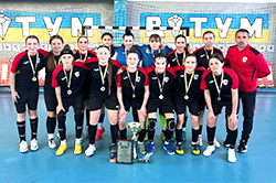 НК Пробій-Городенківська ДЮСШ – чемпіон України з футзалу серед дівчат 2009–2010 р.н.