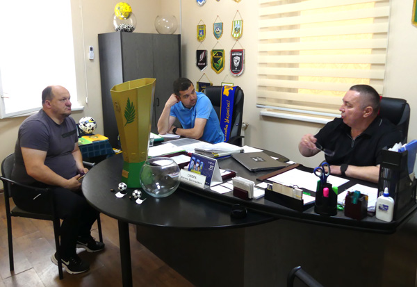 Нарада з фіналістами обласного Кубка